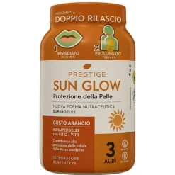 Supergelèe Sun Glow Integratore Alimentare Protezione della Pelle 60 Supergelatine