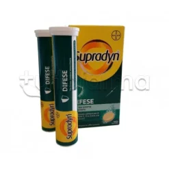 Supradyn Difese Adulto Integratore di Vitamina C D e Zinco 30 Compresse Effervescenti