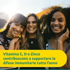 Supradyn Difese Adulto Integratore di Vitamina C D e Zinco 30 Compresse Effervescenti