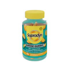 Supradyn Difese Gummy Vitamina C Vitamina D e Zinco 60 Caramelle