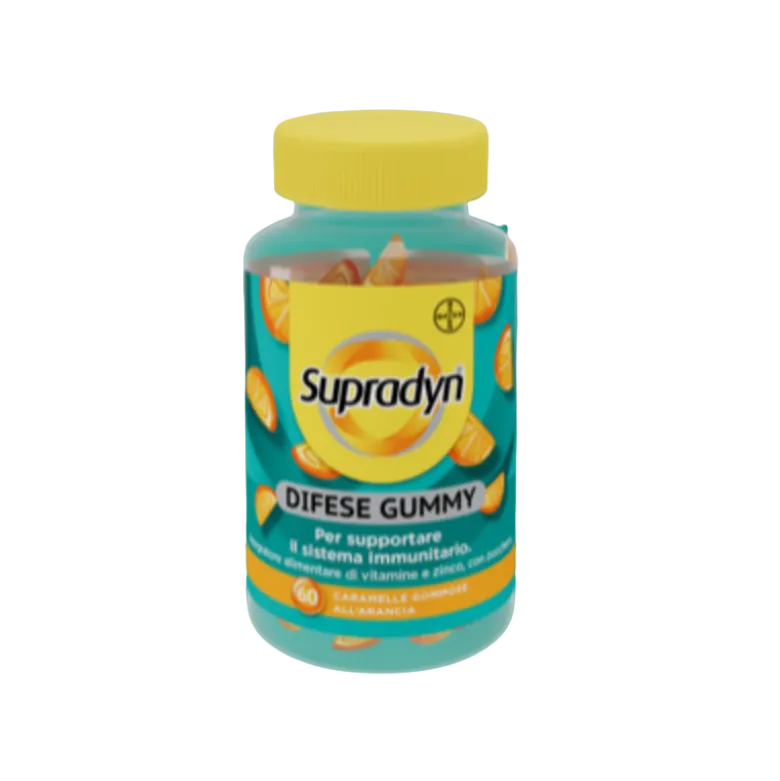 Supradyn Difese Gummy Vitamina C Vitamina D e Zinco 60 Caramelle