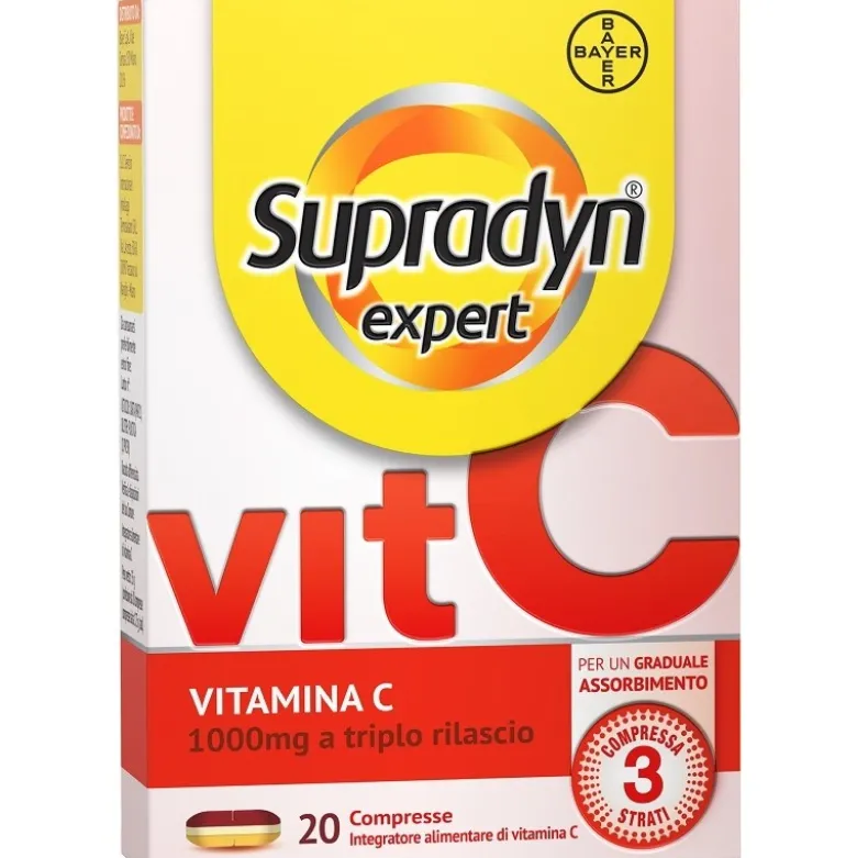 Supradyn Expert Vitamina C per Difese Immunitarie 20 Compresse