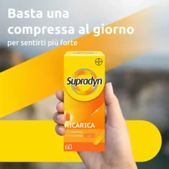 Supradyn Ricarica Integratore Multivitaminico e Minerali 60 Compresse