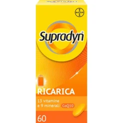 Supradyn Ricarica Integratore Multivitaminico e Minerali 60 Compresse