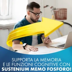Sustenium Memo Fosforo per Memoria e Concentrazione 10 Flaconcini