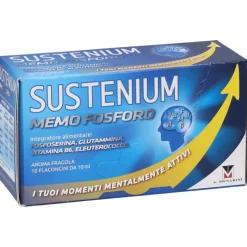 Sustenium Memo Fosforo per Memoria e Concentrazione 10 Flaconcini