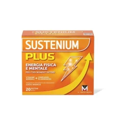 Sustenium Plus Integratore Energizzante 20 Bustine Gusto Arancia