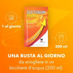 Sustenium Plus Integratore per Energia 22 Bustine + CONFEZIONE OMAGGIO