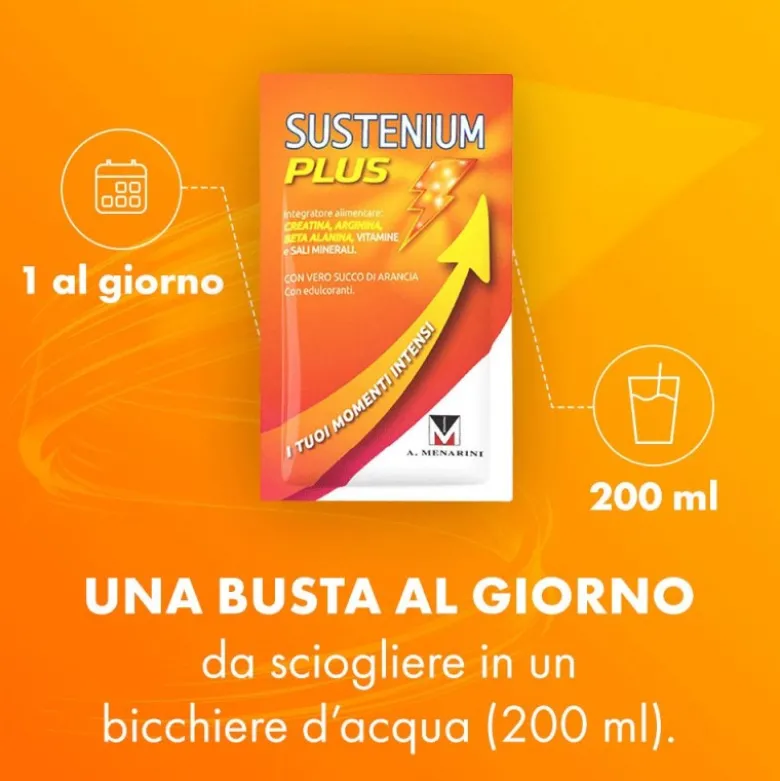 Sustenium Plus Integratore per Energia 22 Bustine + CONFEZIONE OMAGGIO