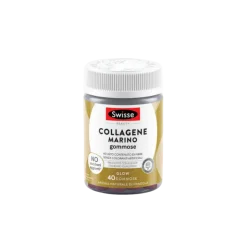 Swisse Collagene Marino Integratore per la Pelle 2 Confezioni da 40 Gommose