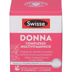 Swisse Donna Complesso Multivitaminico Integratore 30 Compresse
