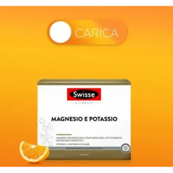 Swisse Magnesio E Potassio Per Energia 20 Bustine + CONFEZIONE OMAGGIO