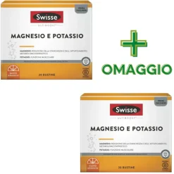 Swisse Magnesio E Potassio Per Energia 20 Bustine + CONFEZIONE OMAGGIO