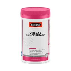 Swisse Omega 3 Concentrato Integratore per Cuore e Pressione 60 Capsule