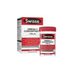 Swisse Omega 3 Concentrato Integratore per Cuore e Pressione 60 Capsule