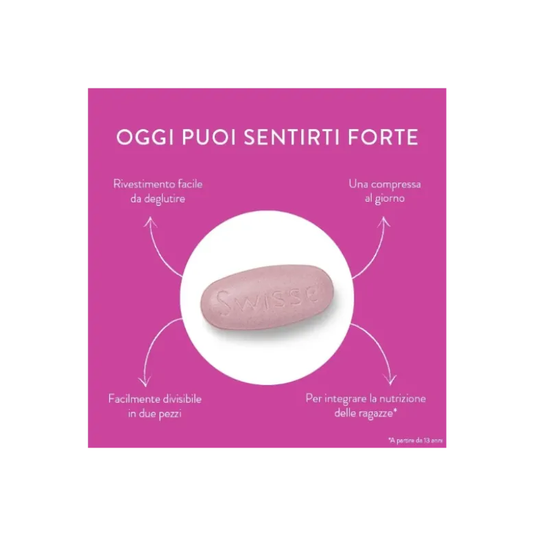 Swisse Ragazza Multivitaminico per Ragazze 60 Compresse