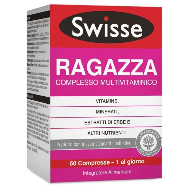 Swisse Ragazza Multivitaminico per Ragazze 60 Compresse