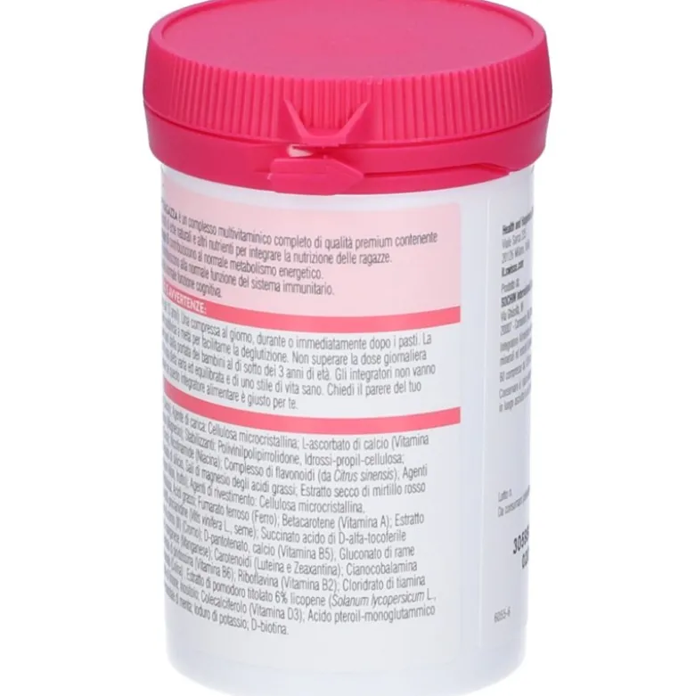 Swisse Ragazza Multivitaminico per Ragazze 60 Compresse