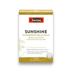 Swisse Sunshine Integratore Preparazione Pelle Sole 30 Capsule Molli