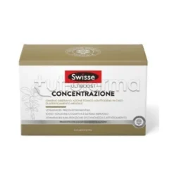 Swisse Ultiboost Concentrazione Integratore Stanchezza Mentale 8 Flaconcini