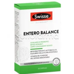Swisse Ultiboost Entero Balance Integratore Fermenti Lattici 20 Capsule