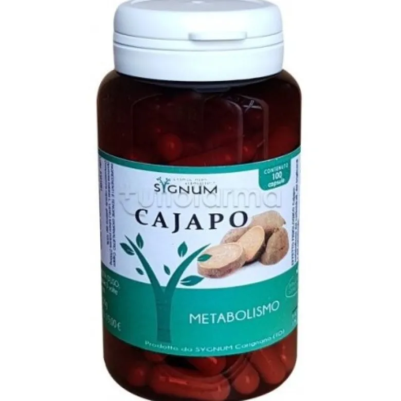 Sygnum Cajapo Integratore Alimentare per Colesterolo 100 Capsule