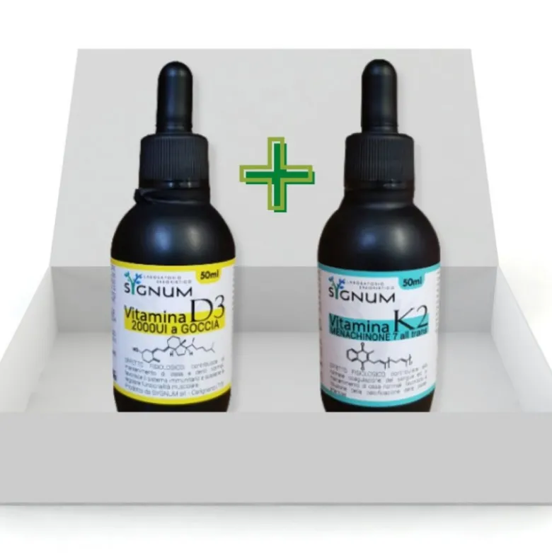 Sygnum Kit Convenienza con Vitamina D3 e Vitamina K2 50+50ml