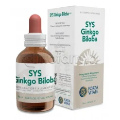 Sys Ginkgo Biloba Integratore per Circolazione e Memoria Gocce 50ml
