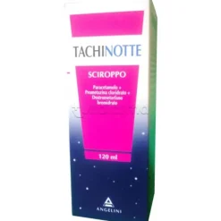 TachiNotte Sciroppo 120ml per Raffreddore, Tosse ed Influenza