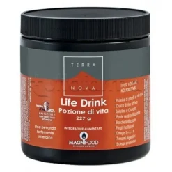 Terranova Life Drink Integratore Vegano Ricostituente 227g