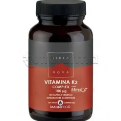Terranova Vitamina K2 Integratore per Ossa 50 Capsule