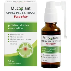 Theiss Mucoplant Spray Tosse Voce Aktiv per Tosse e Raucedine 30ml