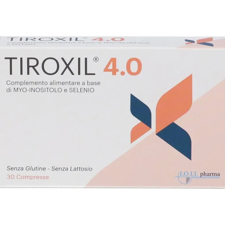 Tiroxil 4,0 Integratore per la Tiroide 30 Compresse