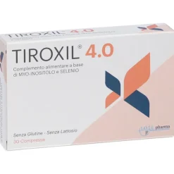 Tiroxil 4,0 Integratore per la Tiroide 30 Compresse