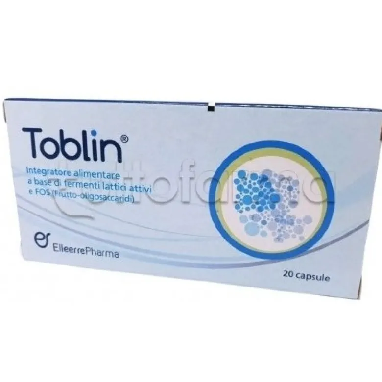 Toblin Integratore per Intestino 20 Capsule