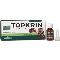 Topkrin Fiale Integratore per Capelli 12 Fiale
