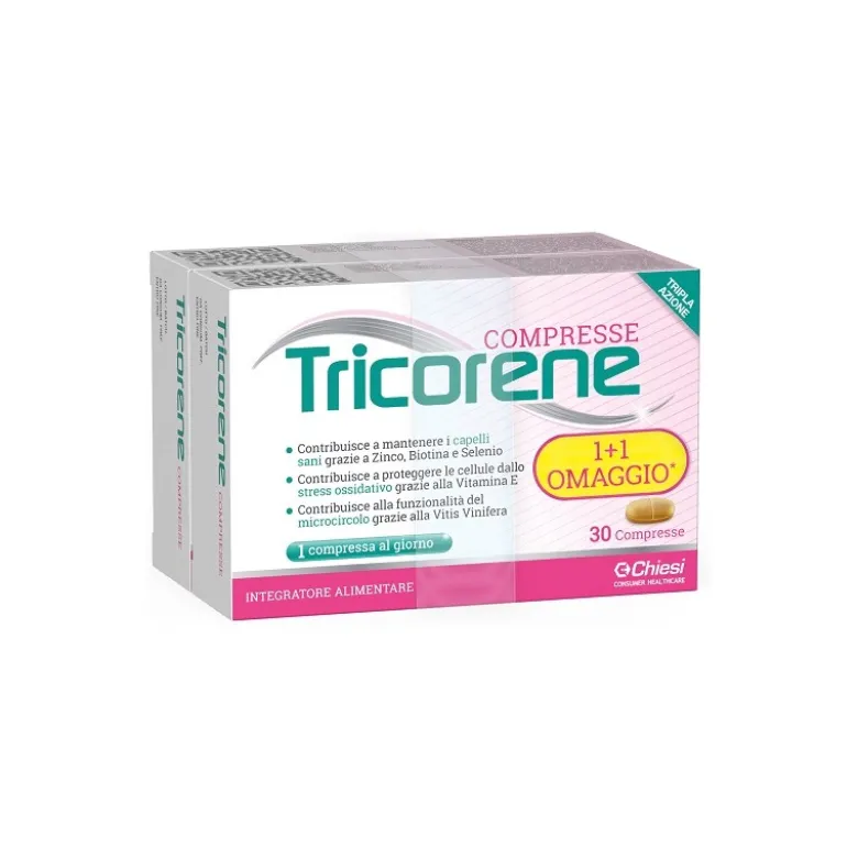 Tricorene Integratore per Capelli 30 Compresse + CONFEZIONE OMAGGIO