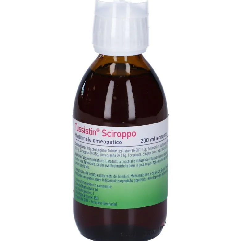 Tussistin Sciroppo Omeopatico per Tosse 200ml