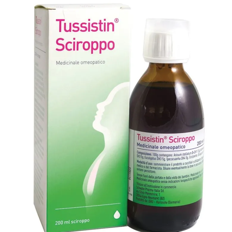 Tussistin Sciroppo Omeopatico per Tosse 200ml