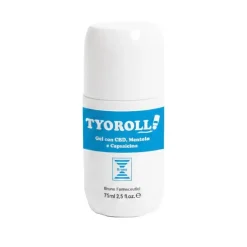 Tyoroll Gel con CBD sollievo muscolare e freschezza flacone da 75 ml