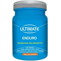 Ultimate Enduro Arancia Polvere per Sportivi Barattolo da 320 g