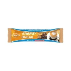 Ultimate Energy Break Cappuccino barretta energetica con vitamine e proteine per energia immediata 30g