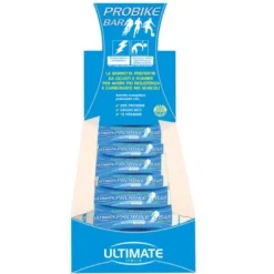 Ultimate Probike Barretta Cocco snack proteico-energetico per sportivi 24 barrette da 40g