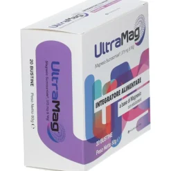UltraMag Integratore Alimentare con Magnesio 20 Bustine