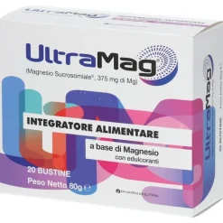 UltraMag Integratore Alimentare con Magnesio 20 Bustine
