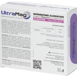 UltraMag Integratore Alimentare con Magnesio 20 Bustine