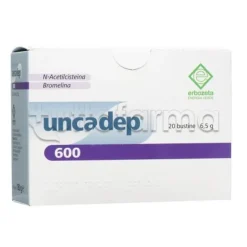 Uncadep 600 Bustine per Tosse e Catarro 20 Bustine