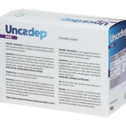 Uncadep 600 Bustine per Tosse e Catarro 20 Bustine
