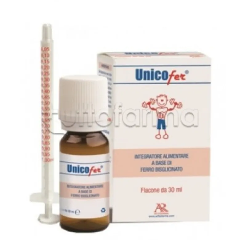 Unicofer Integratore con Ferro per Bambini 30ml