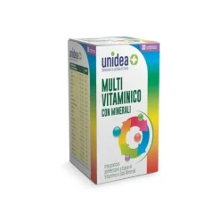 Unidea Multivitaminico Integratore Sistema Immunitario 30 Compresse